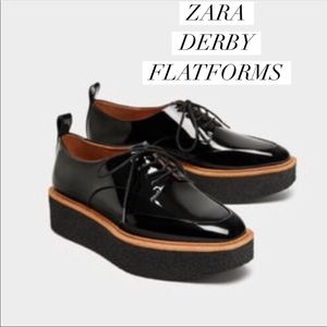 Zara platform shoes